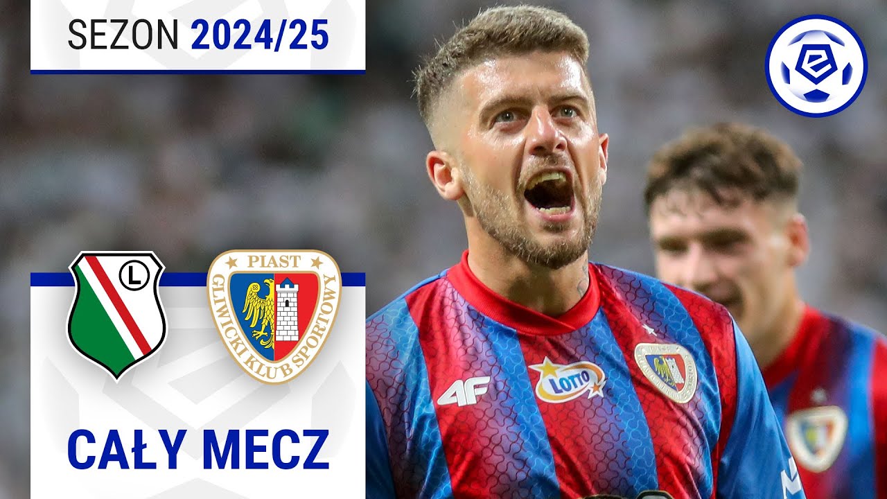 (1/2) Legia Warszawa - Piast Gliwice | CAŁY MECZ | Ekstraklasa 2024/25 | 3. Kolejka