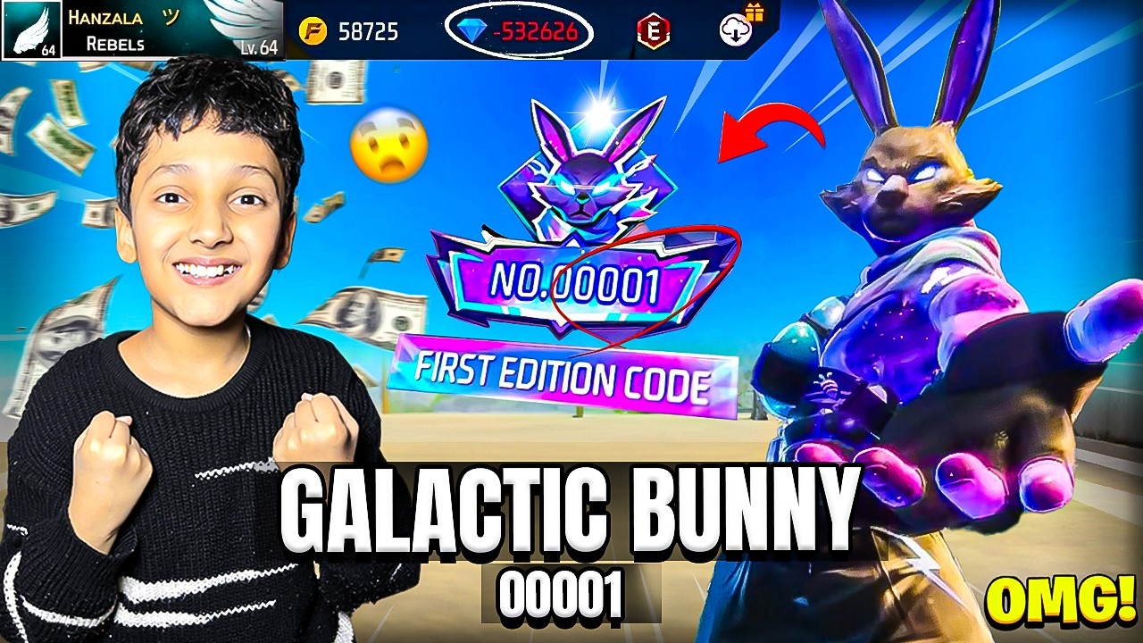 00001 Bunny Bundle Winner in Pakistan? 😱 | Wasted 10,000 Diamonds 💸