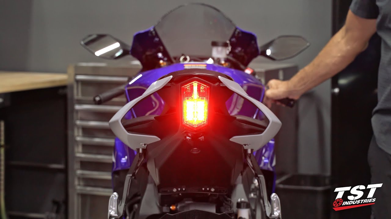 How to install a Brake Light Modulator on a 15+ Yamaha R1 & 17+ Yamaha R6 by TST Industries