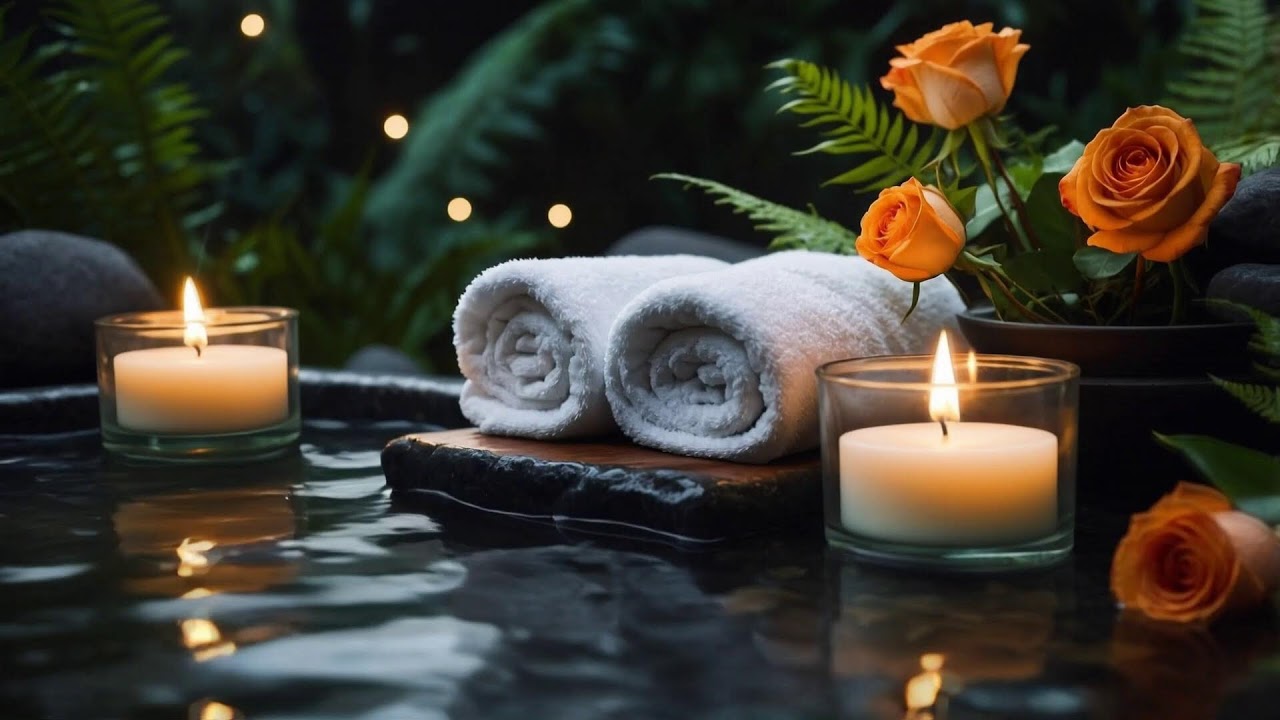 Relaxing Spa Music 🌺 Calm Your Mind Instantly, Release Stress, Insomnia Healing Piano Music 47