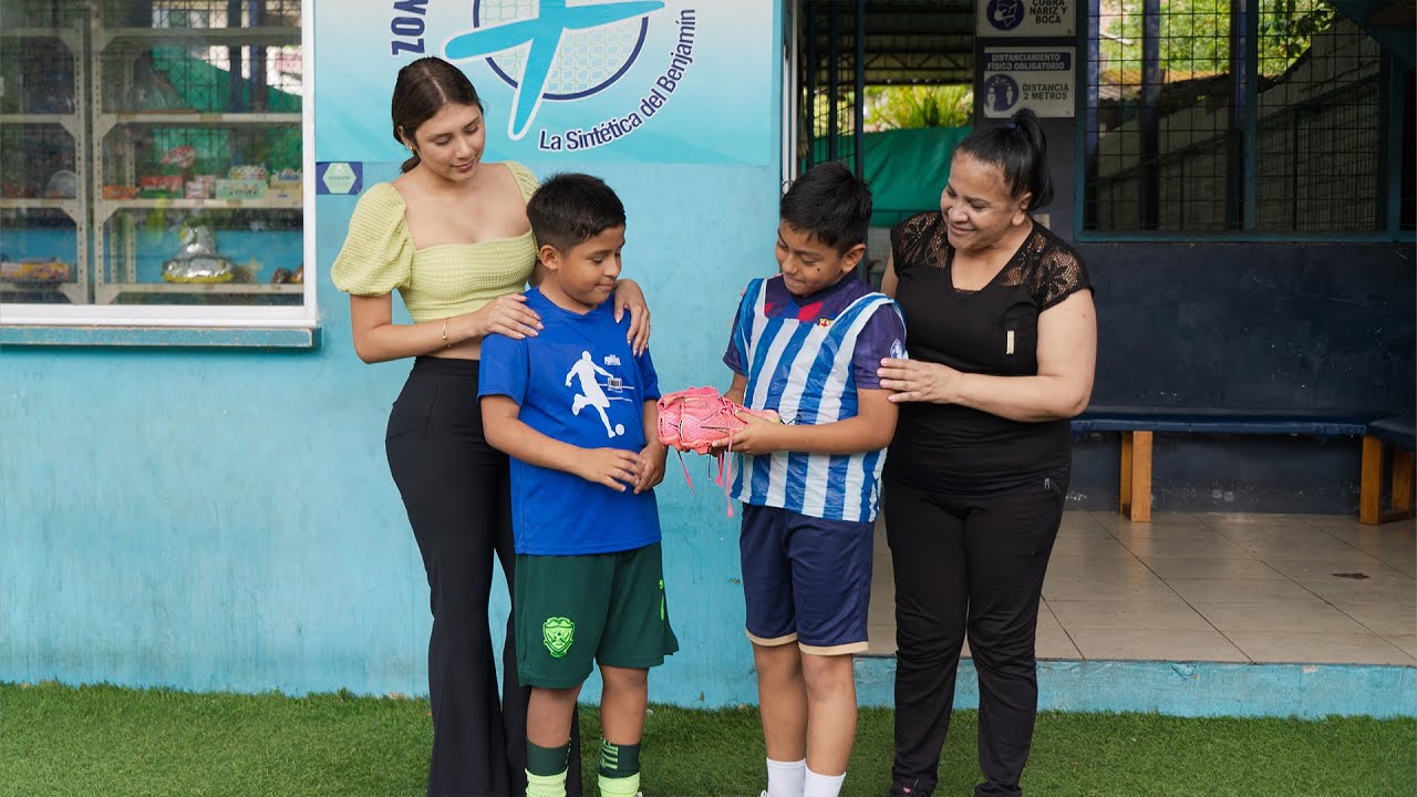 Veía jugar a Messi y soñaba con ser como él.