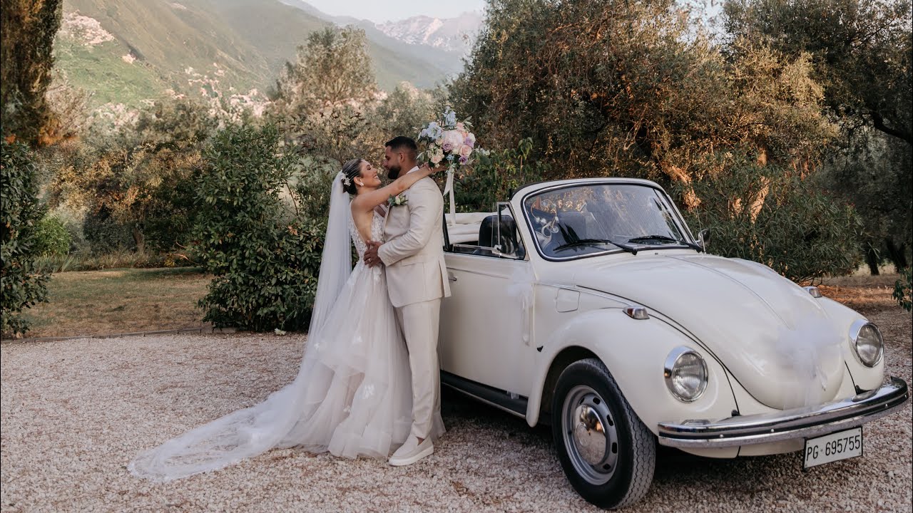 Wedding in Italy of Spartak & Susanna | Vintage Cinematic style