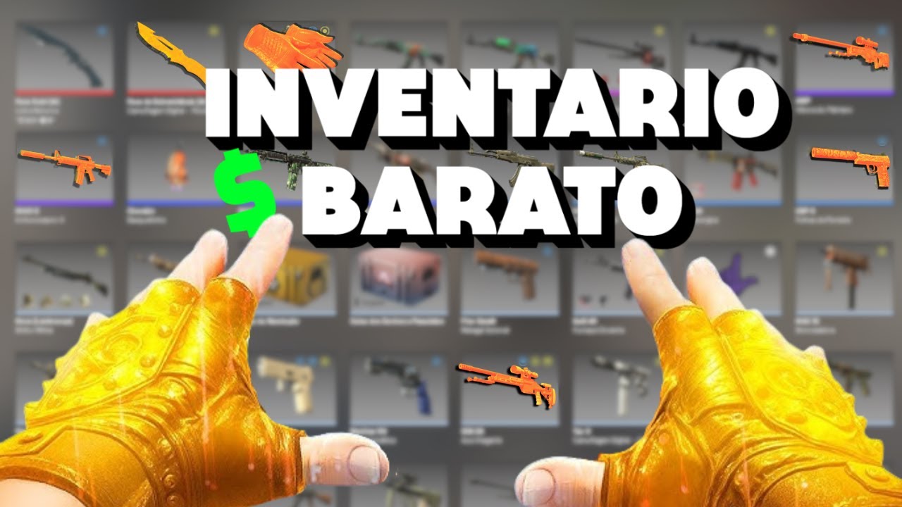MONTEI O INVENTARIO MAIS BARATO DO CS2 c/ FACA e LUVA  ! (SAIU POR MENOS DE R$550 )🔥😱