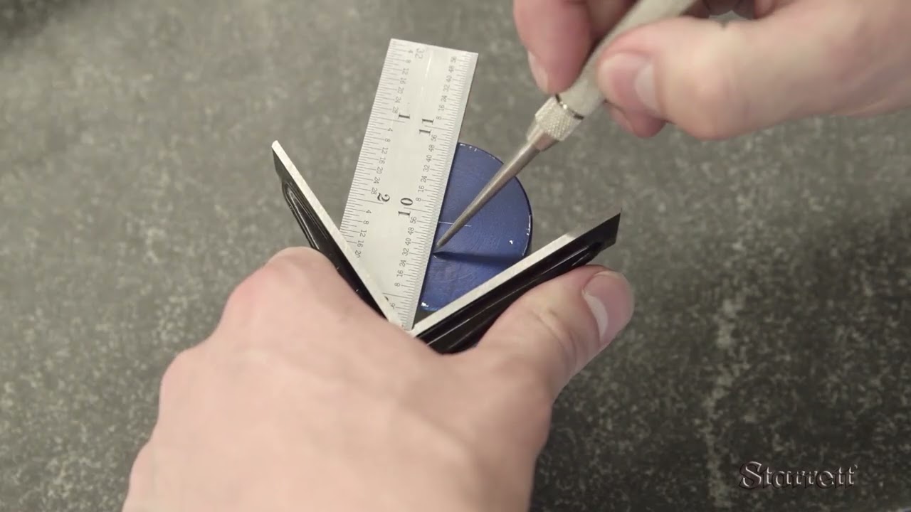 Starrett - Using a Combination Square in Metalworking