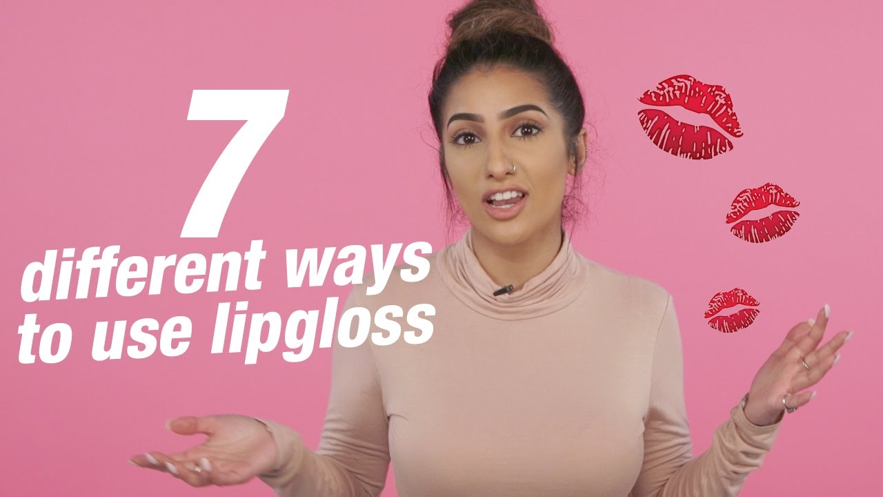 7 different ways to use lip gloss