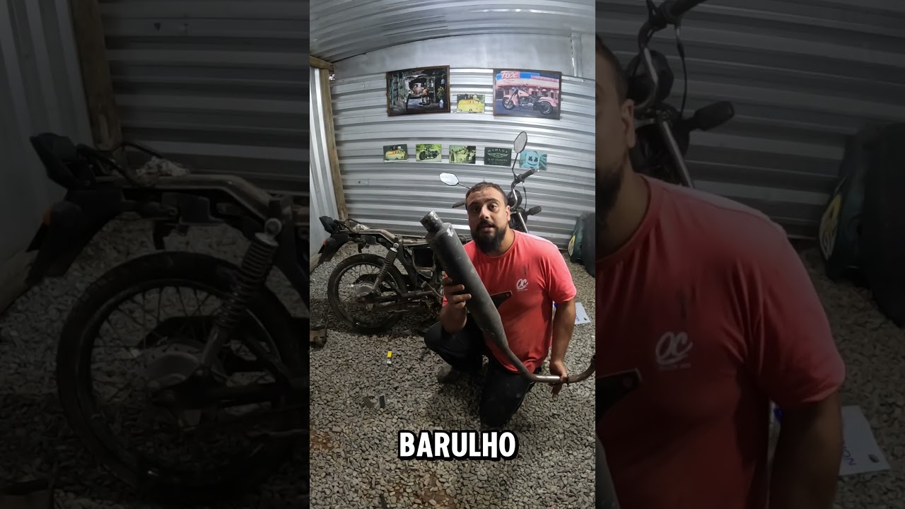 funcionando a moto abandonada #carros #mecanica #motos #veiculo #oficina #titan #honda #shorts