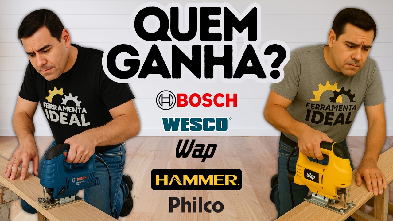 SERRA TICO TICO: QUAL A MELHOR? Bosch vs Wesco vs Philco vs Wap vs Hammer!