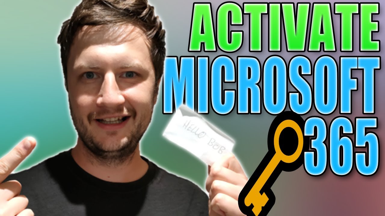 How To Activate Microsoft 365 With A Product Key