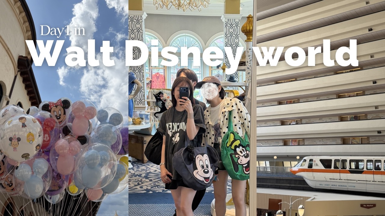 WDW初日はこう過ごすべき🏰✨シェフミッキー・ホテルホッピング・ディズニースプリングス完全ガイド｜フロリダ・ウォルトディズニーワールド