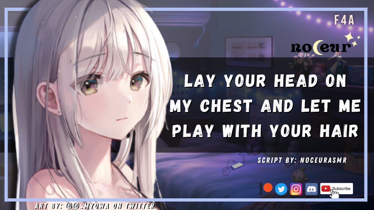 🎧  Girlfriend Holds You And Plays With Your Hair While You Cry [comfort] [head scratches] 💗 【F4A】