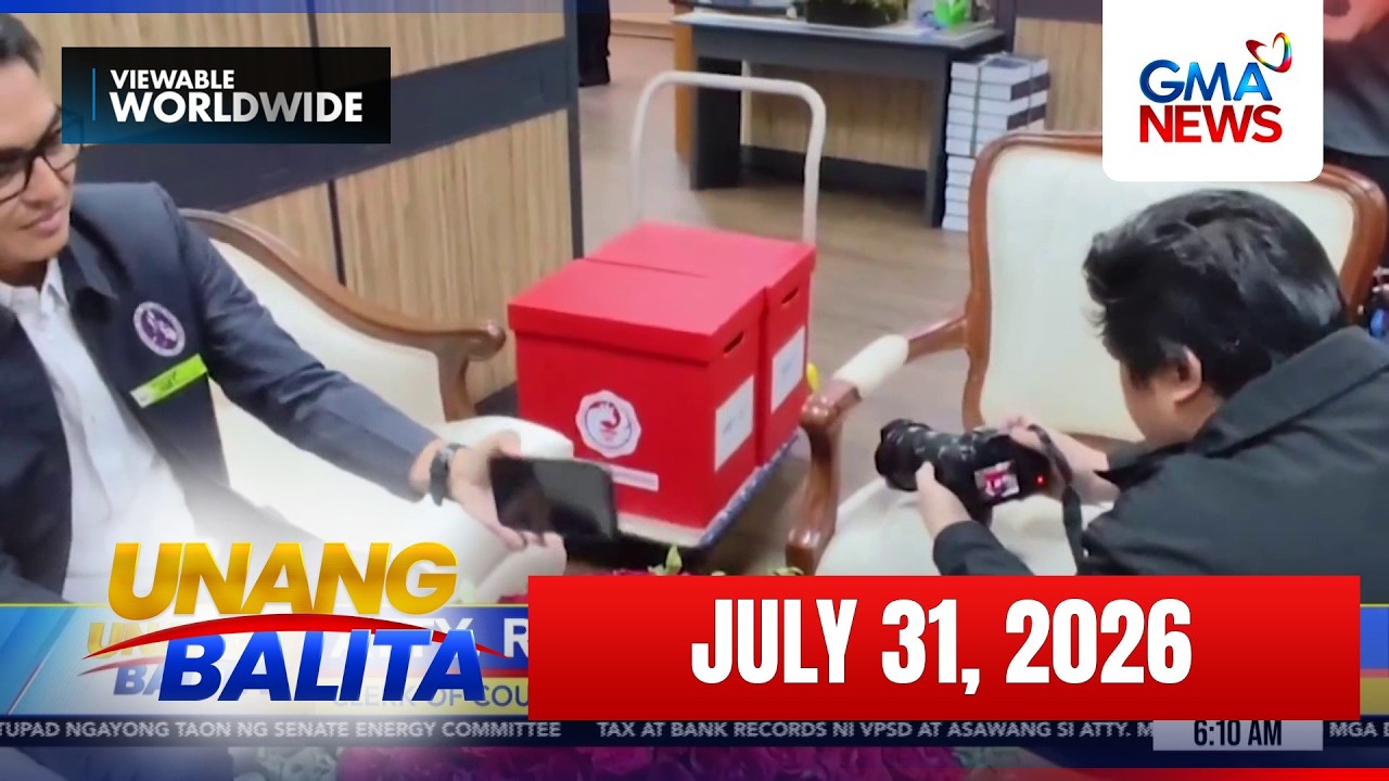 Unang Balita - Part 1 (July 31, 2026) | Unang Hirit