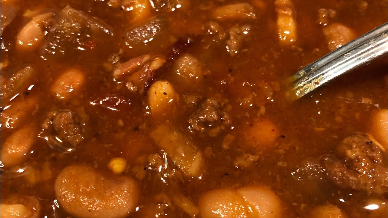 Bean Goulash w/Green Chili Cornbread