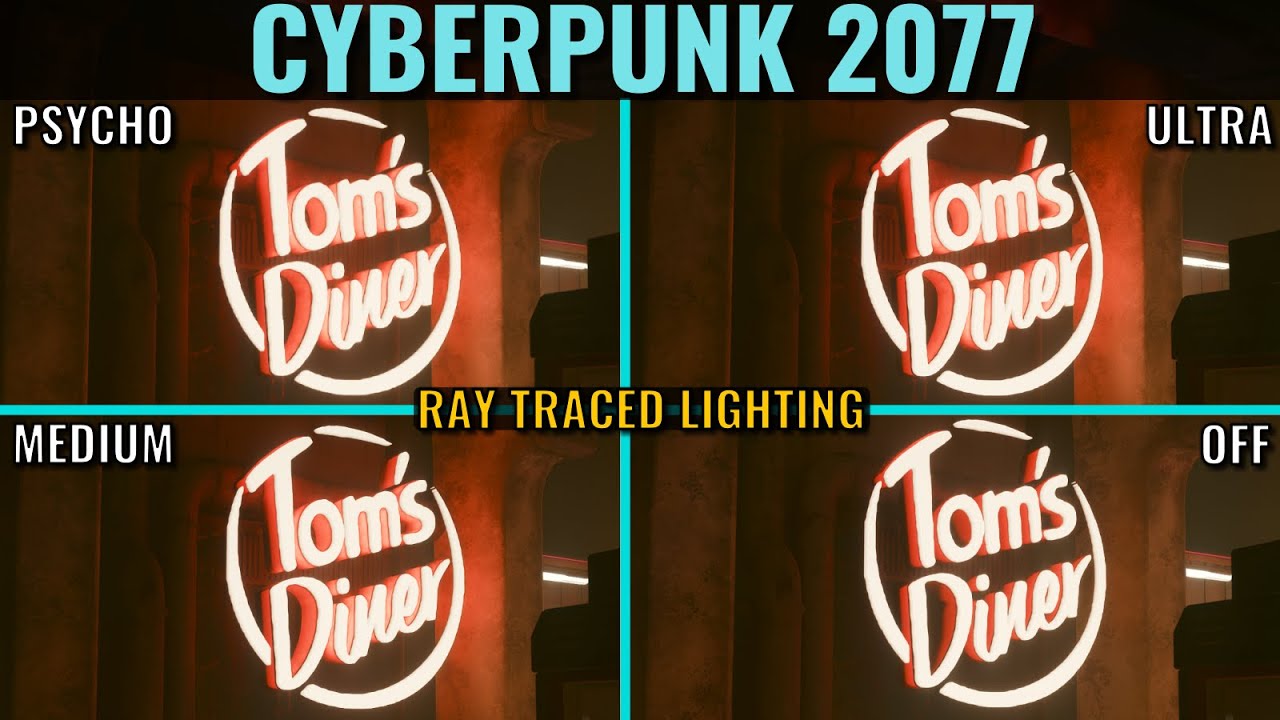 Cyberpunk 2077 - Ray Traced Lighting Comparison - RTX 3070 - 1440p