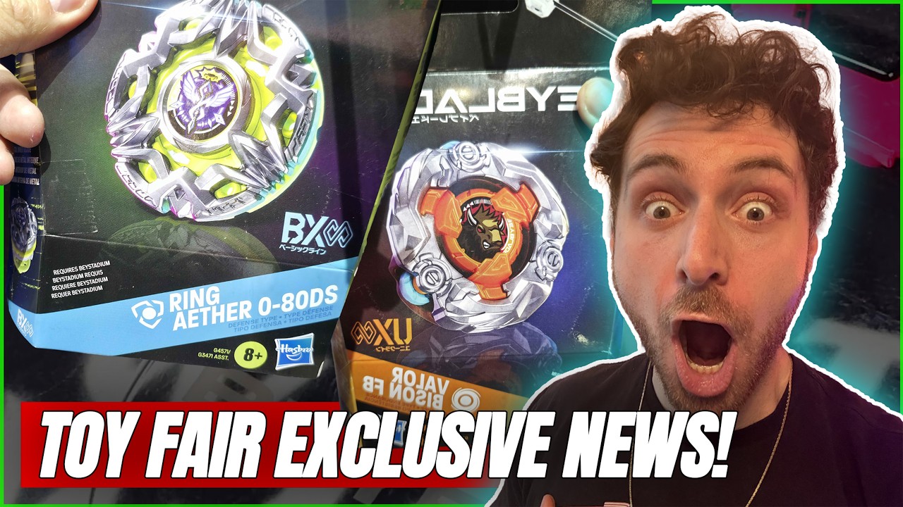 INSANE NEW BEYBLADES @ NY TOY FAIR! EXCLUSIVE NEWS DROP | FEB 2026