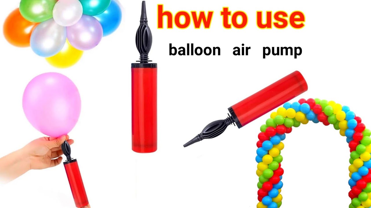 how to use balloon air pump🎈 balloon decoration air pump || only ₹40