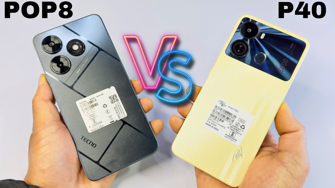 Shocking Differences: Tecno Pop 8 vs Itel P40 Unboxing
