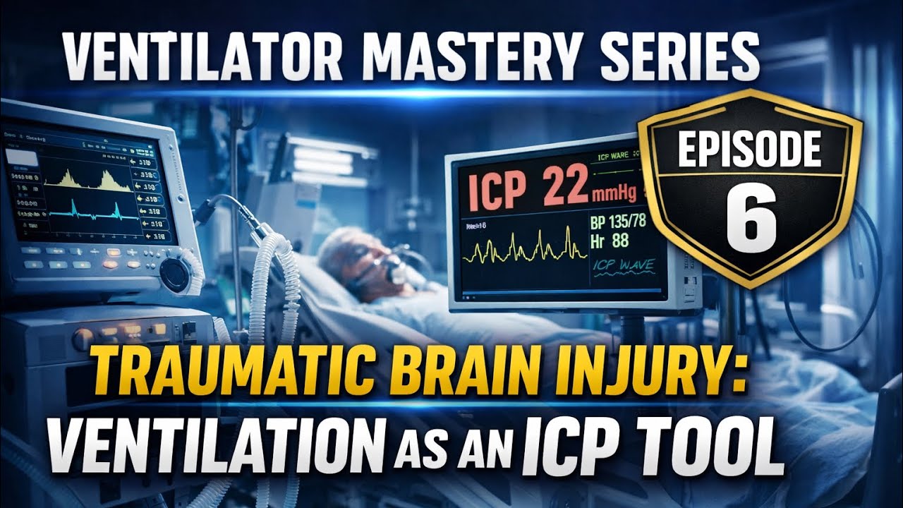 TBI Ventilator Management Explained | CO₂, ICP & Brain Protection | Ep 6