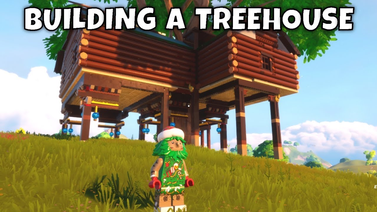 How To Build a Treehouse - Lego Fornite
