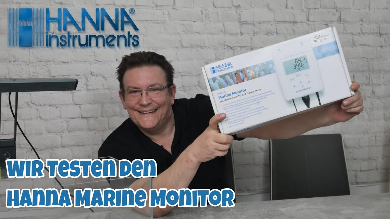 💦Hanna Marine Monitor💦Wir checken den Meerwasser Monitor mal /PH/Salinity/Temp Monitor💦