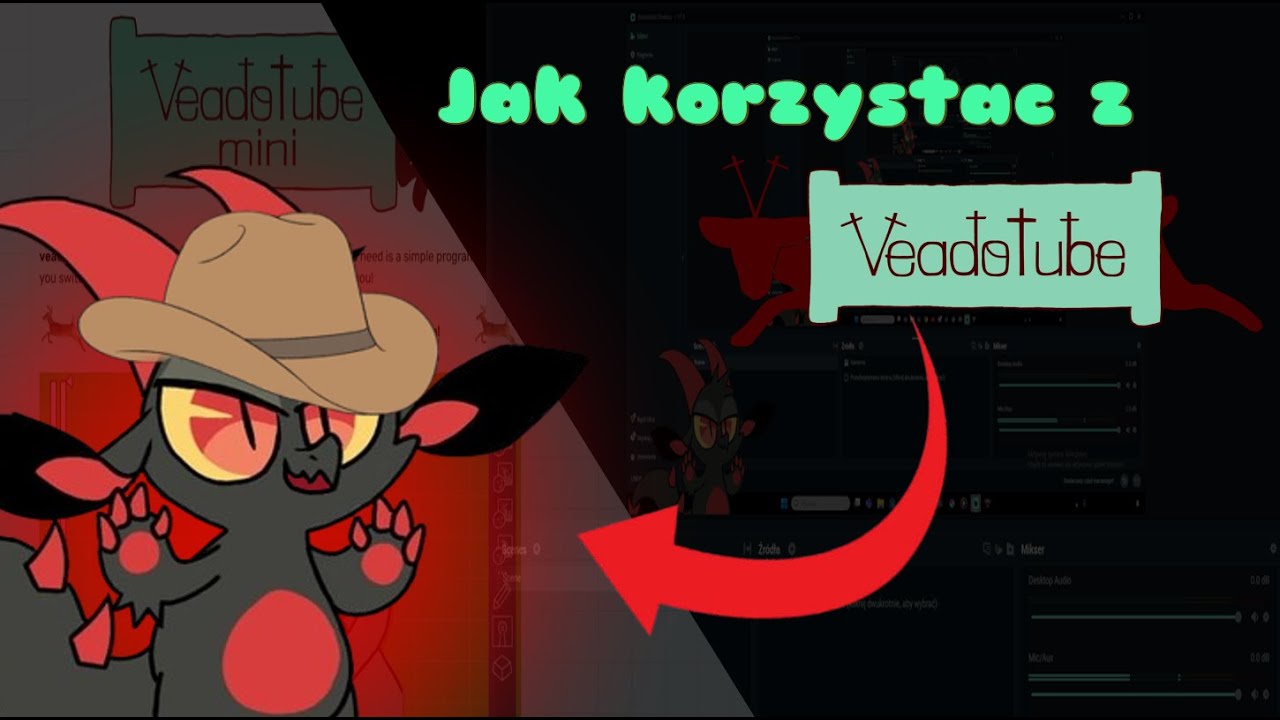 Jak stworzyć sw&oacute;j PNG Avatar? (VeadoTube Mini)