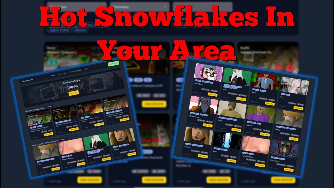How To Find Your New Snowflake Series (NEW WEBSITE!!)