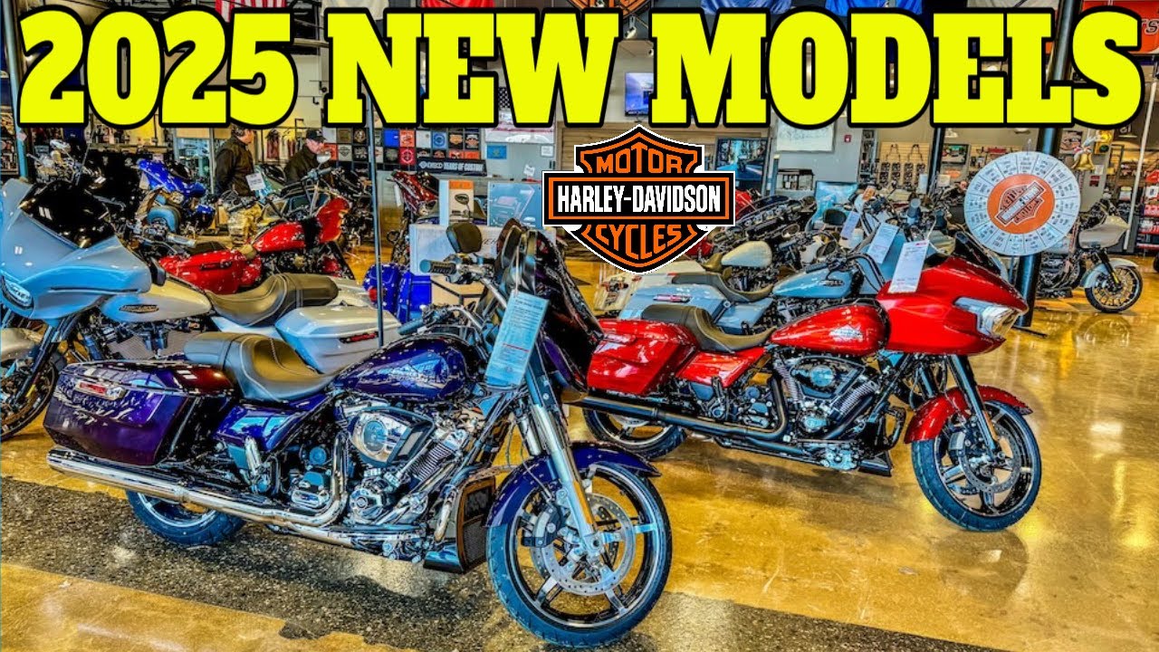 УЖЕ ДОСТУПНЫ НОВЫЕ ЦВЕТА ДЛЯ МОДЕЛЕЙ HARLEY DAVIDSON TOURING 2025 ГОДА | ХВАТИТ ЛИ ОБНОВЛЕНИЯ? #h...