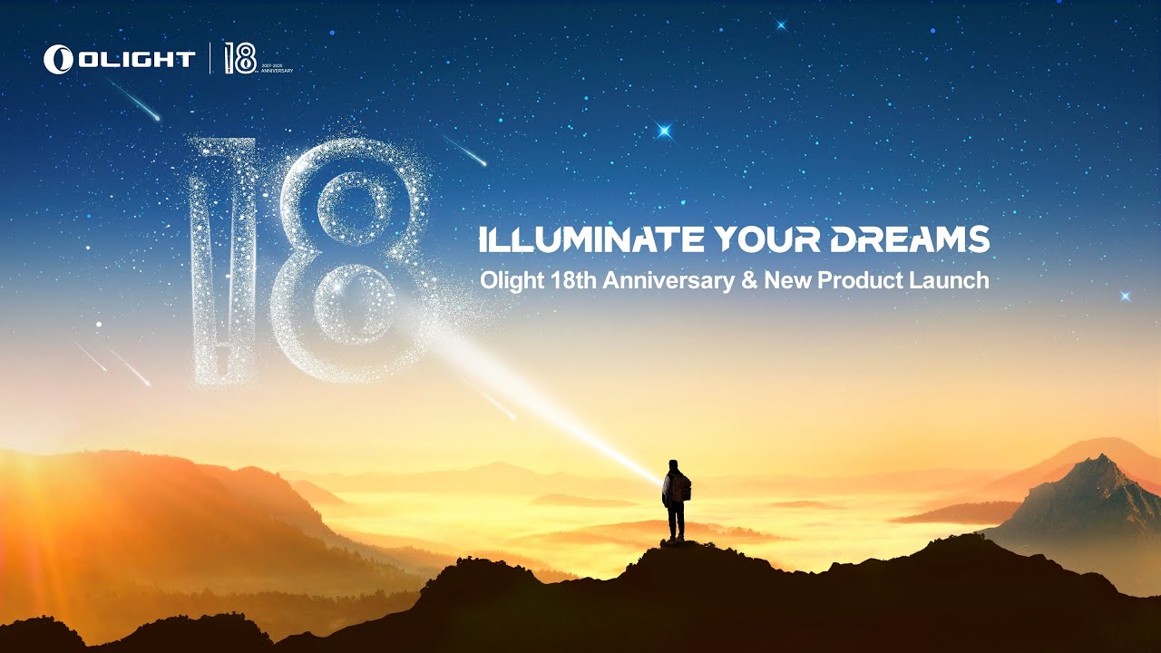 Olight Flashlight's 18th Anniversary Product Launch!