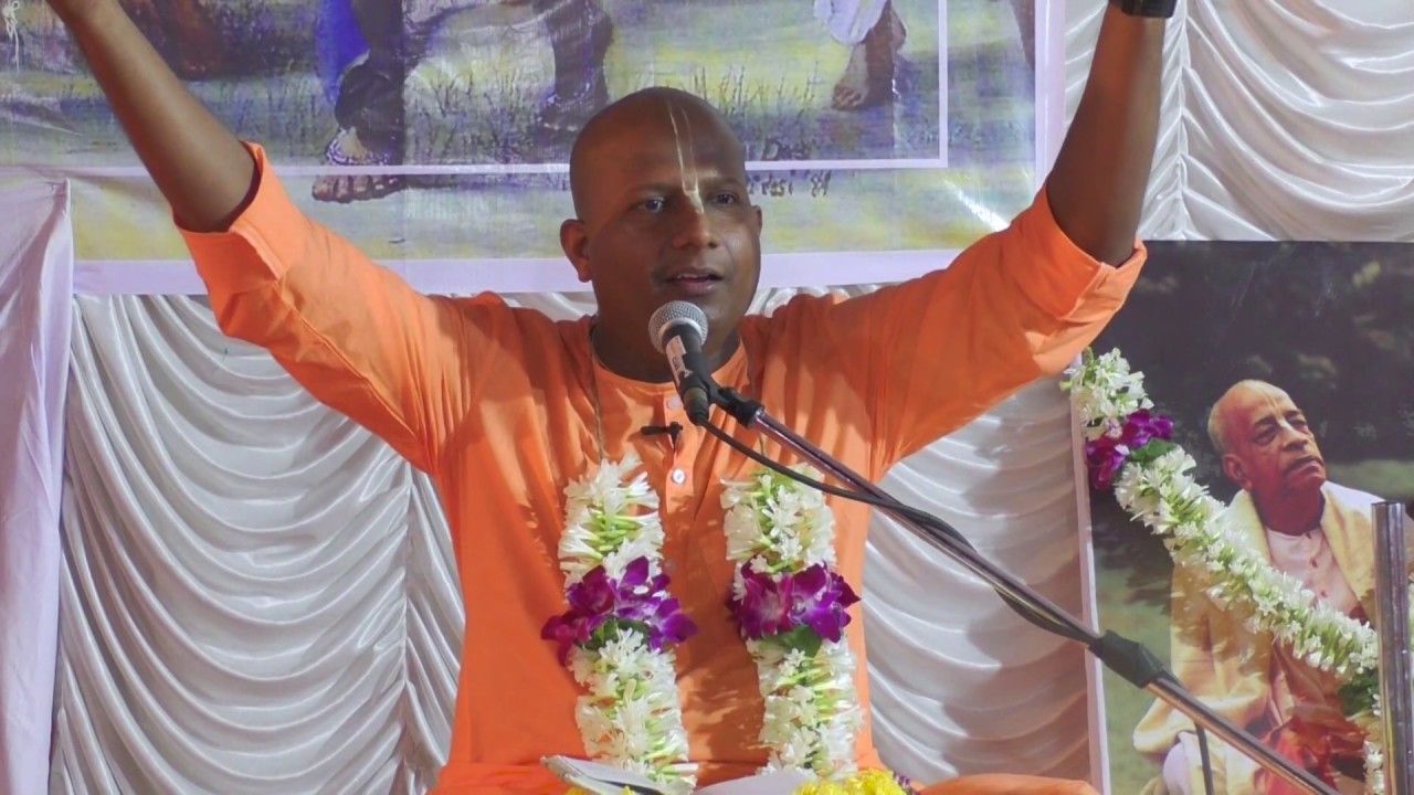 H.G Das gadadhar  prabhuji lecture 1st day 1st april 2018 at Thakkar bappa colony