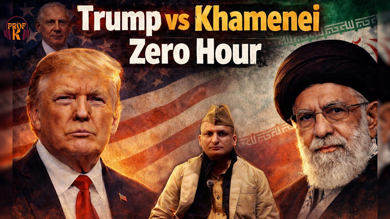Decision Time: US-Iran Faceoff, War or Deal? | Prof K | Trump | Khamenei | Netanyahu | Hamas | Bush