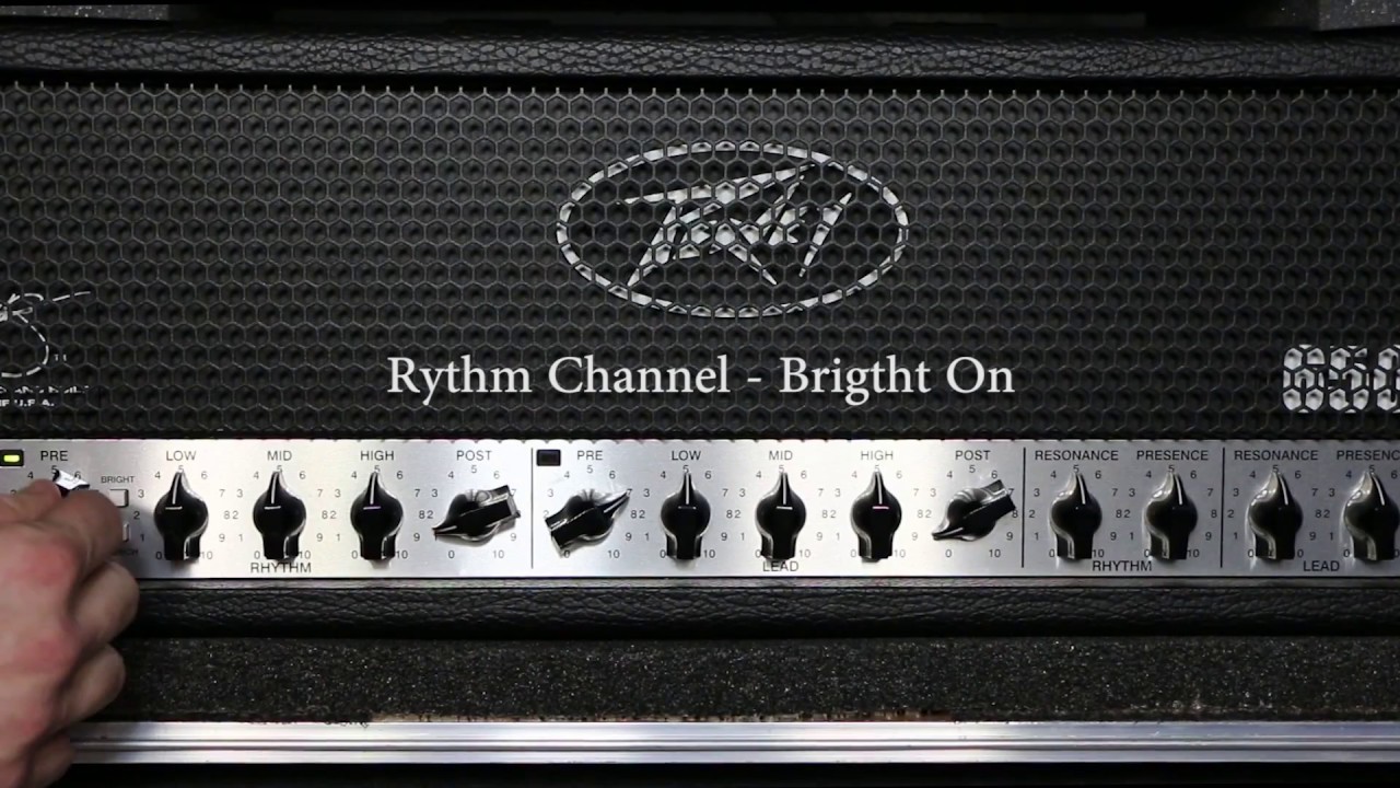 Chris Villines - Peavey 6505+ Settings Demonstration