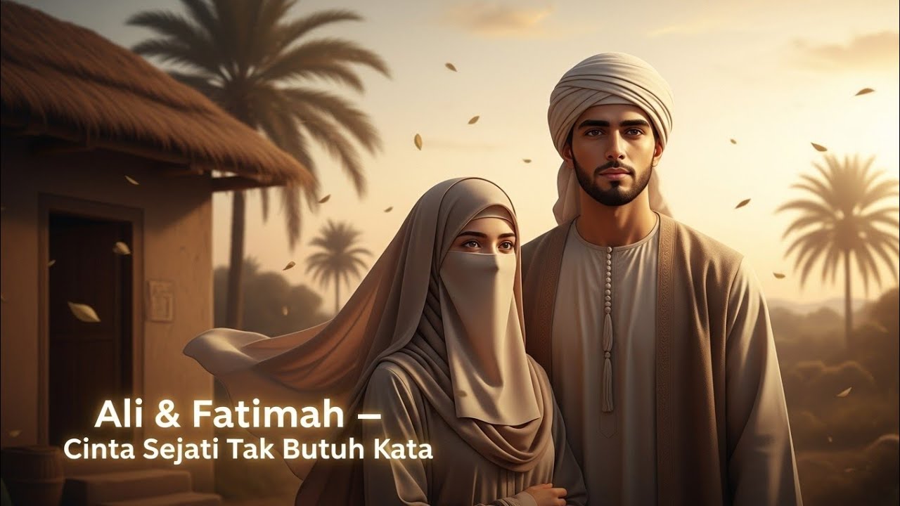 💔 Cinta Sejati Tak Perlu Janji Manis — Kisah Ali & Fatimah yang Membuat Malaikat Menangis. 
