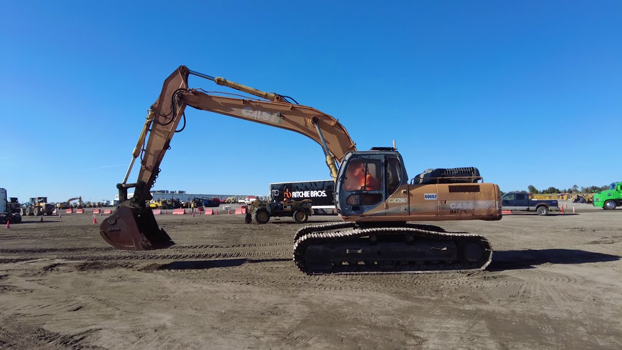 2004 CASE CX290 HYDRAULIC EXCAVATOR L21 2 1212