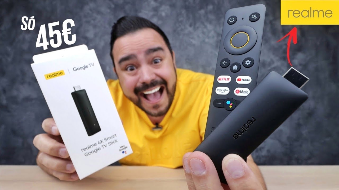 REALME Google TV Stick 4K, o MELHOR para sua TV | ADEUS Xiaomi Mi TV Stick | PERDEU Amazon Fire TV