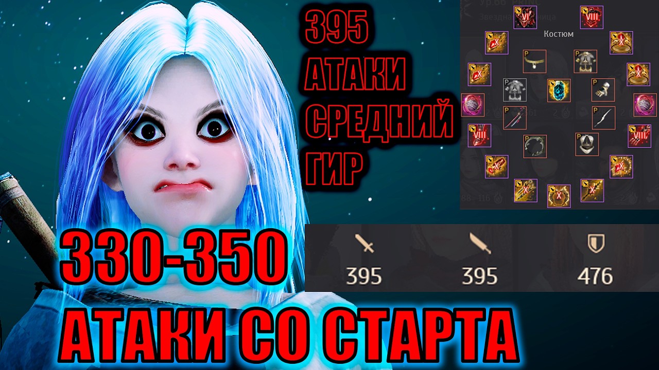 Black Desert развитие новичка в 2026 году 350+ атаки за неделю игры хидельский прием