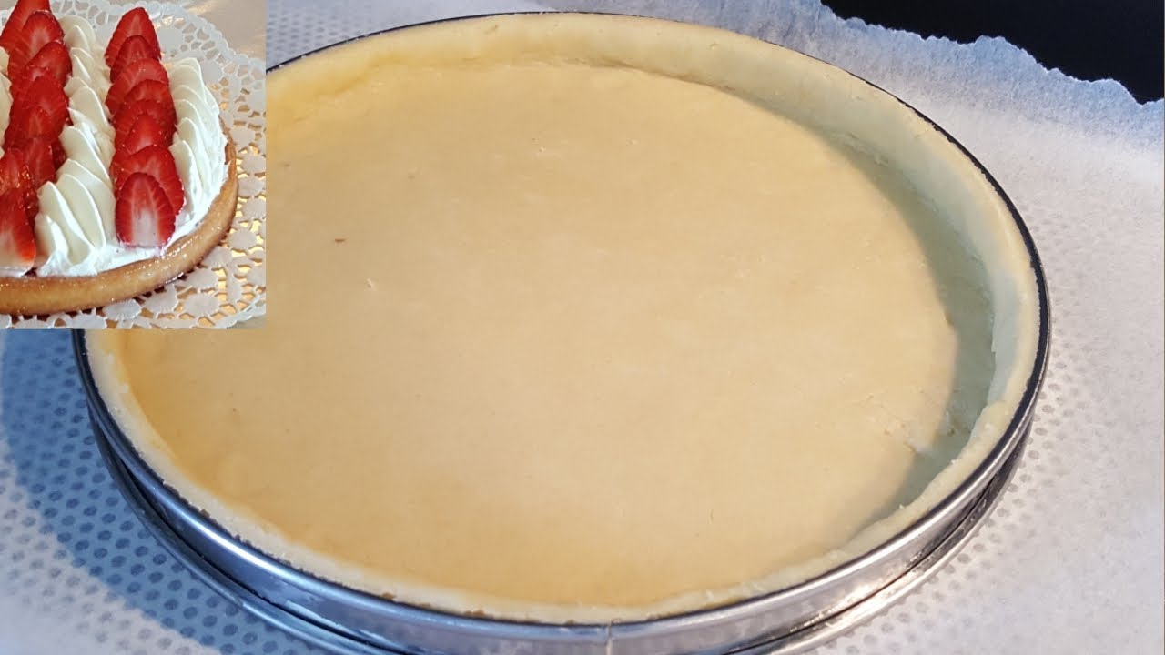 وصفة ناجحة وسهلة للعجينة المسكرة لتحضير الطرطات الفرنسية/ la recette la pâte sucré