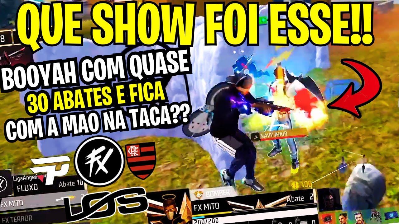 MEU DEUSS! FLUXO DEU SHOW EPICO COM DIREITO A UM BOOYAH COM QUASE 30 ABATES! UM SHOW NA SEMI FINAL!