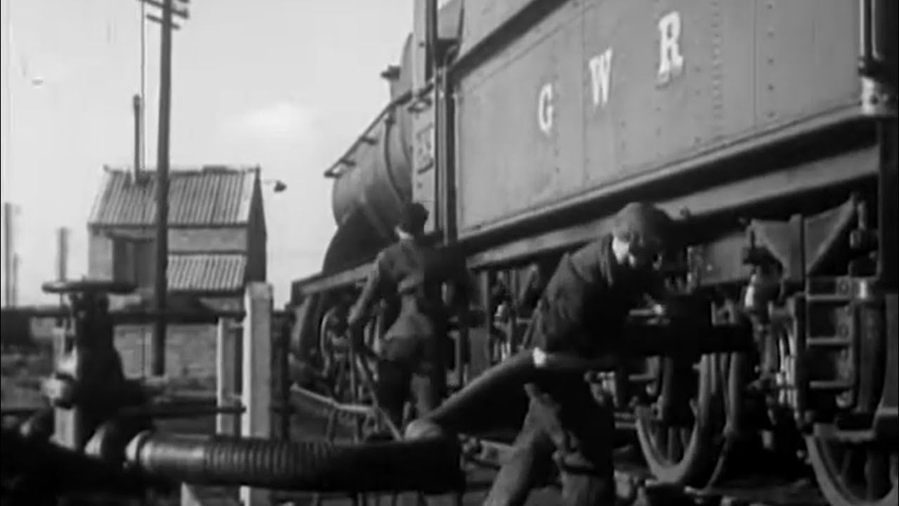 Vintage railway film - Britain can make it - 1946