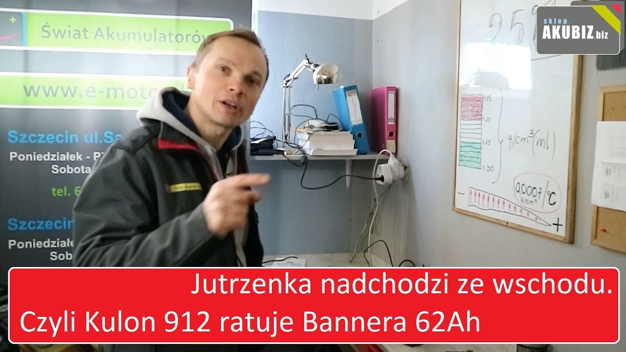 Kulon 912 przeciw karze śmierci akumulatra.