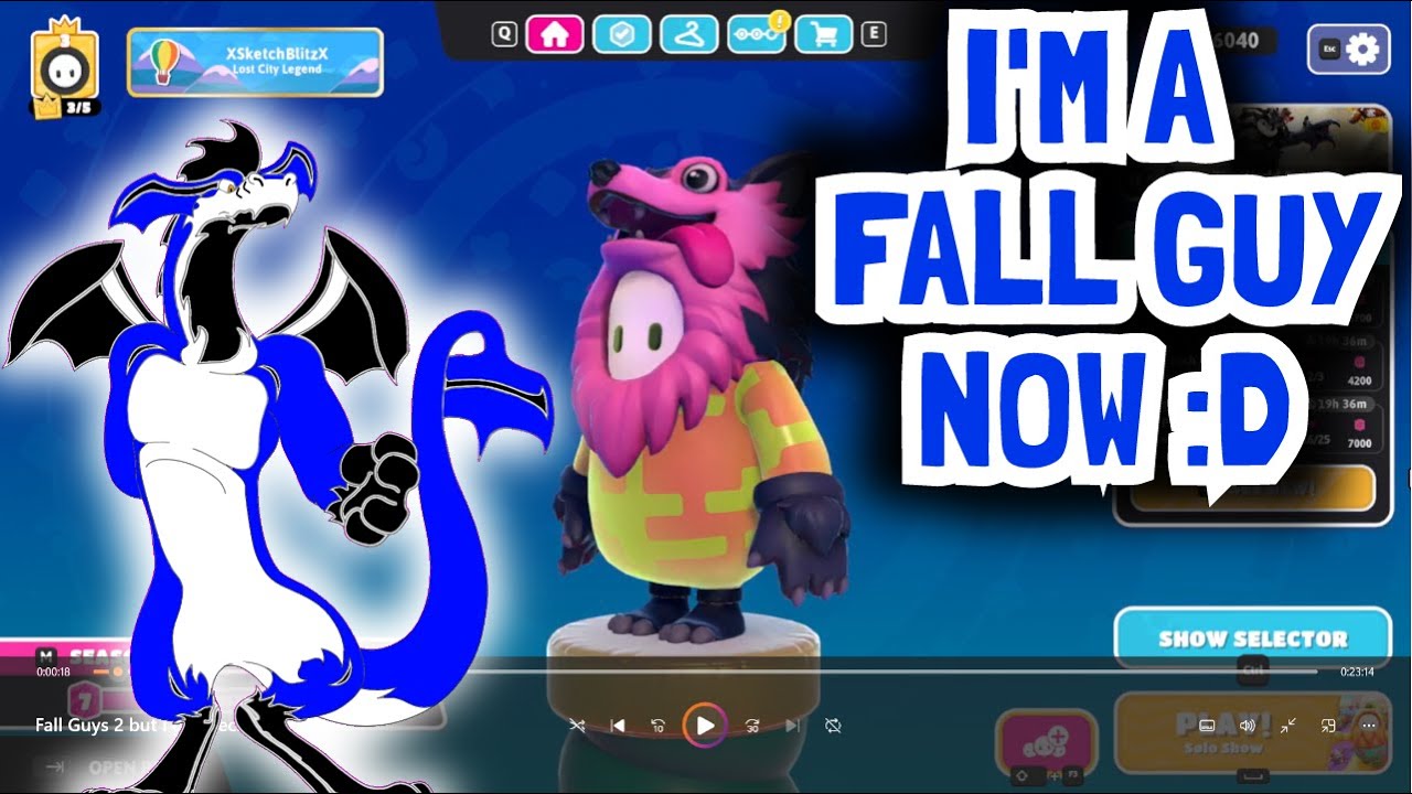 ☄️I AM A FALL GUY NOW☄️