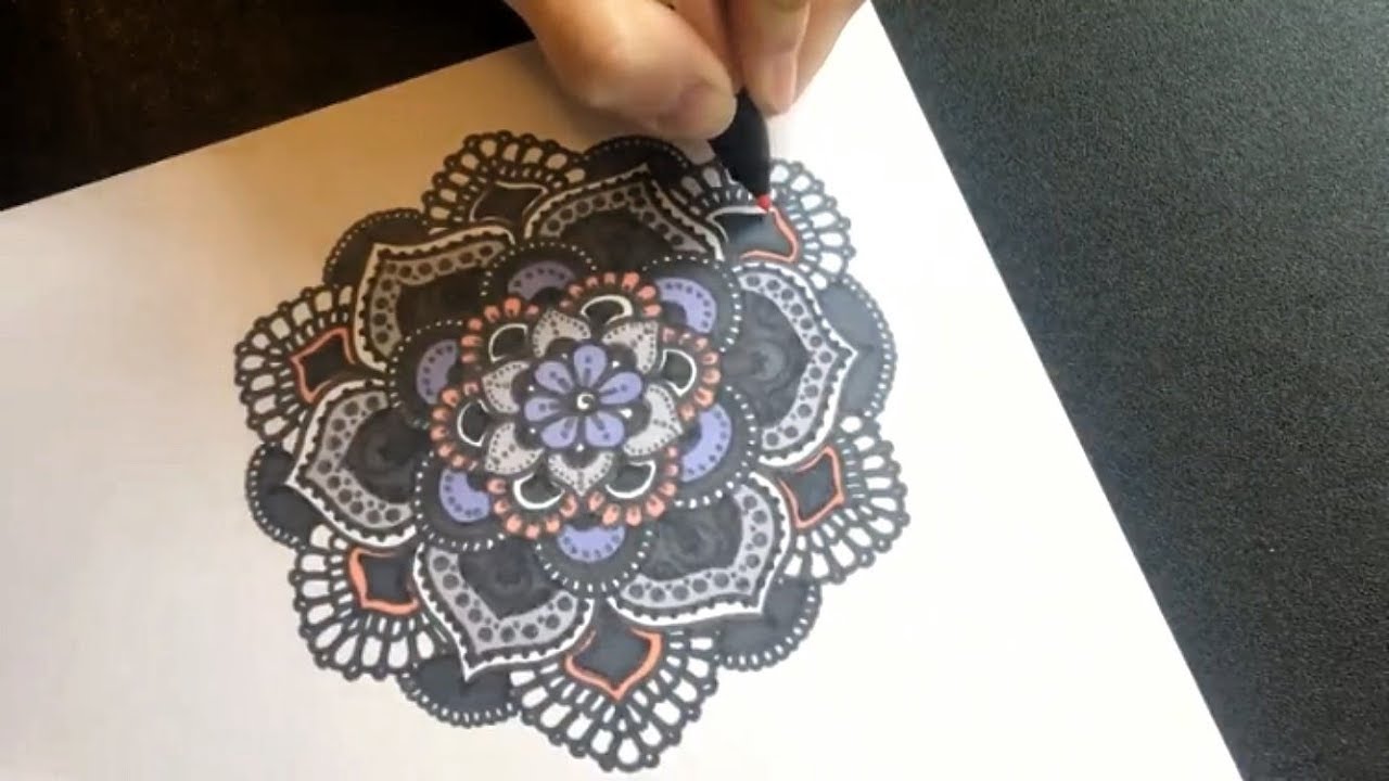 Freehand Mandala Drawing - Nicky Kumar Art