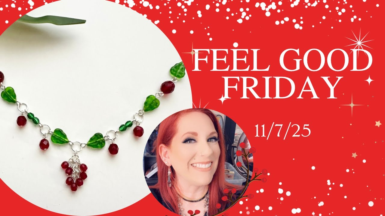 Feeling Festive - Feel Good Friday Jewelry Making Kits 11/7/25