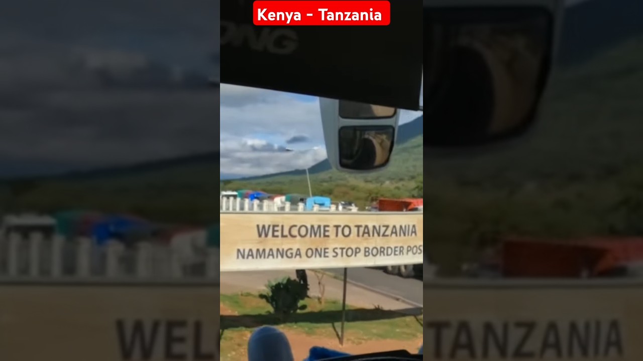 Kenya - Tanzania Border is fire 🔥🔥#roadtrip #viralvideo #travel