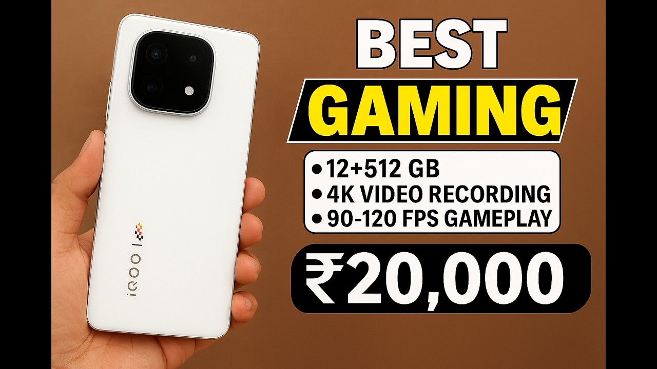Best Gaming Smartphone Under ₹20,000 – iQOO, Poco, Realme, Infinix & Oppo Review”