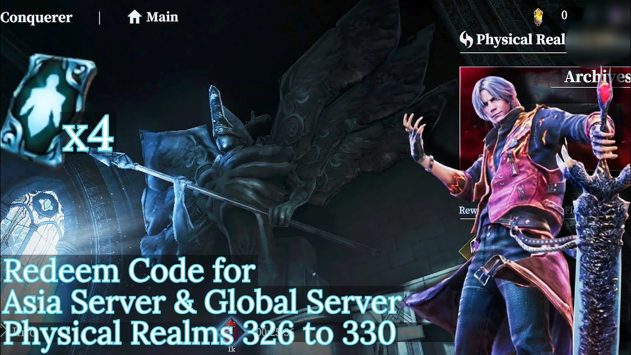 Redeem code Asia & Global | Physical 326 to 330 | Devil May Cry Peak of Combat DMC POC | The KiLLeR.