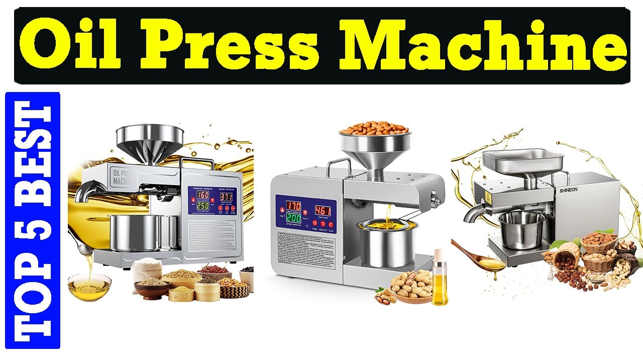 Top 5 Best Oil Press Machines 2026 On AliExpress