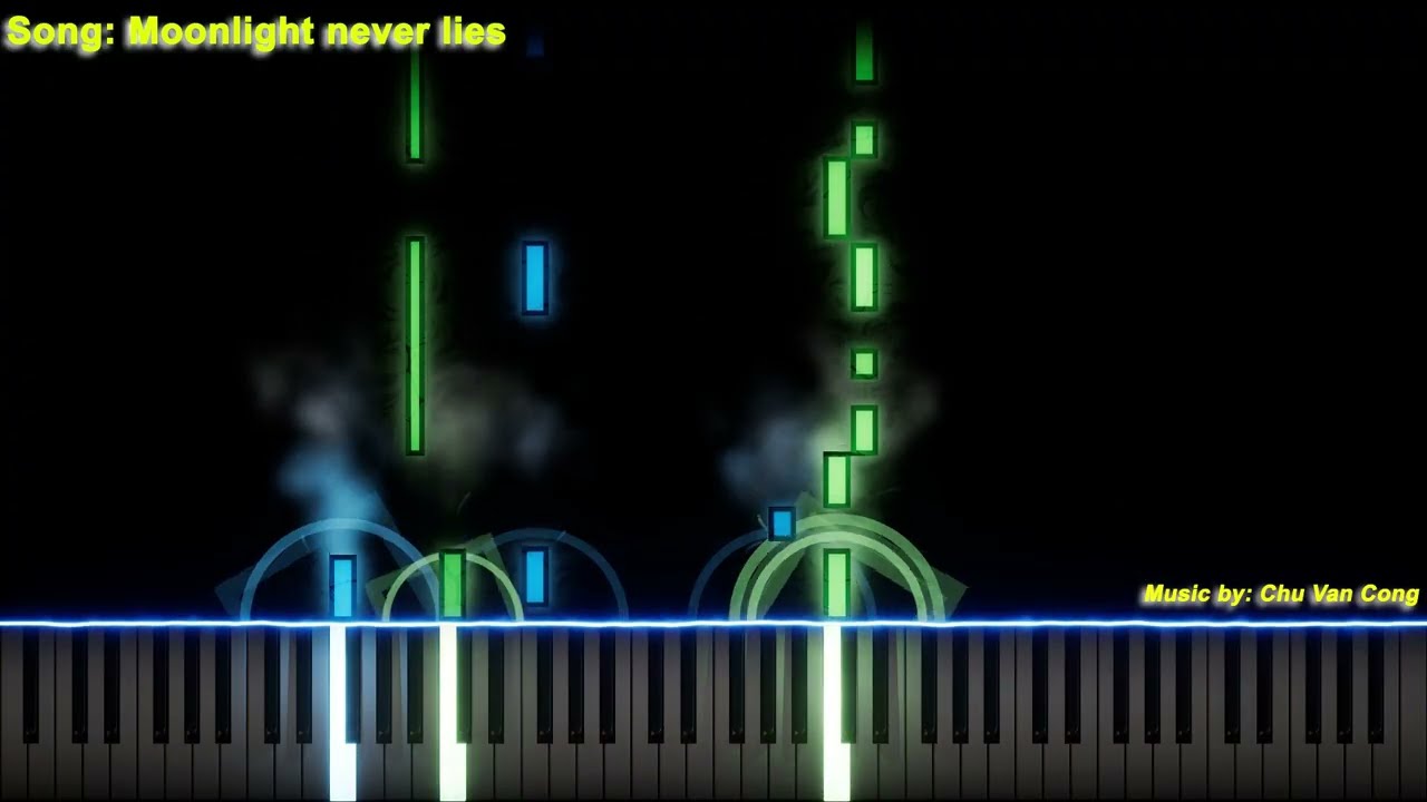 Moonlight Never Lies | Solo Piano | Chu Van Cong | Relaxing Instrumental No Lyrics