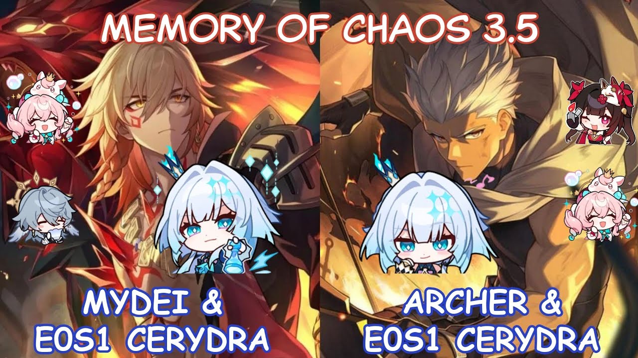 E0S1 Cerydra x Mydei & E0S1 Cerydra x Archer - MOC 3.5 - Honkai: Star Rail