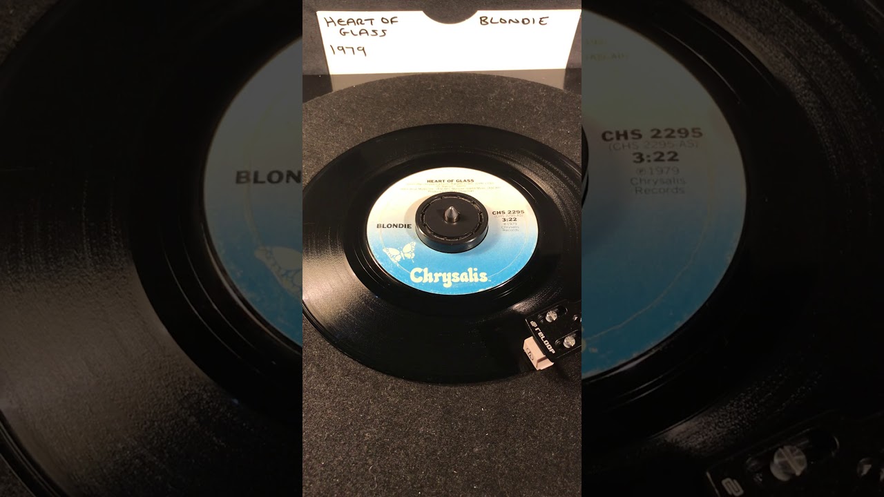 Blondie - Heart Of Glass ( Vinyl 45 ) From 1979 .