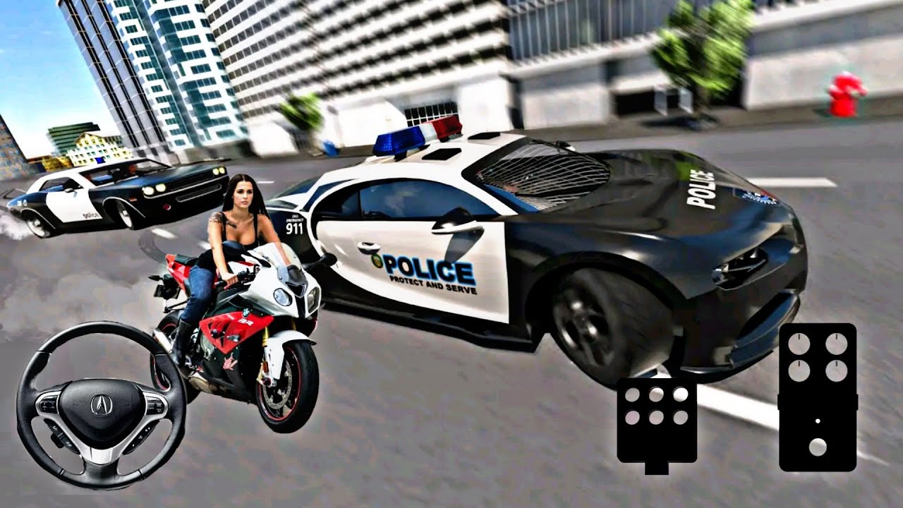 Police Car Chase Crops Police Car Drift Race Android Games