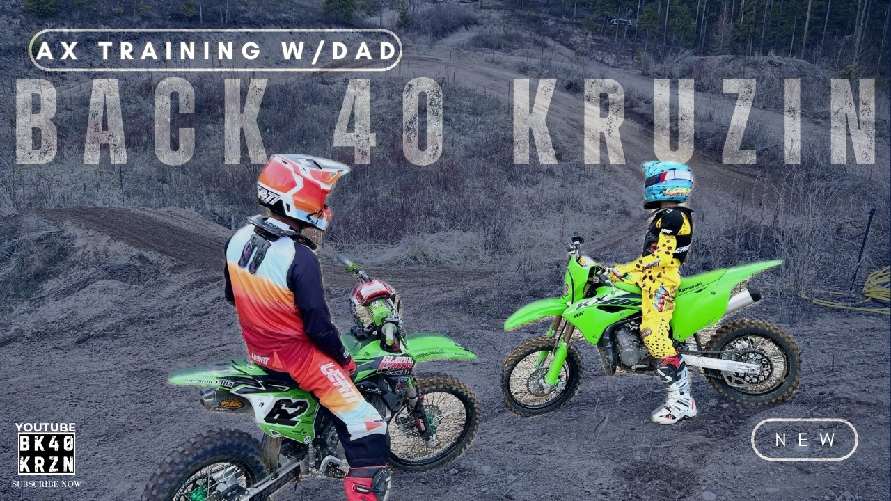 Arenacross Training with Dad